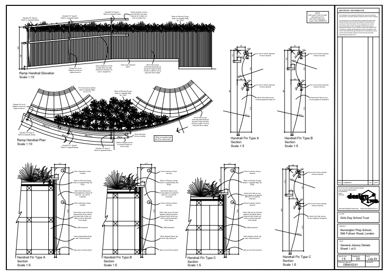 Kensington Technical Drawings