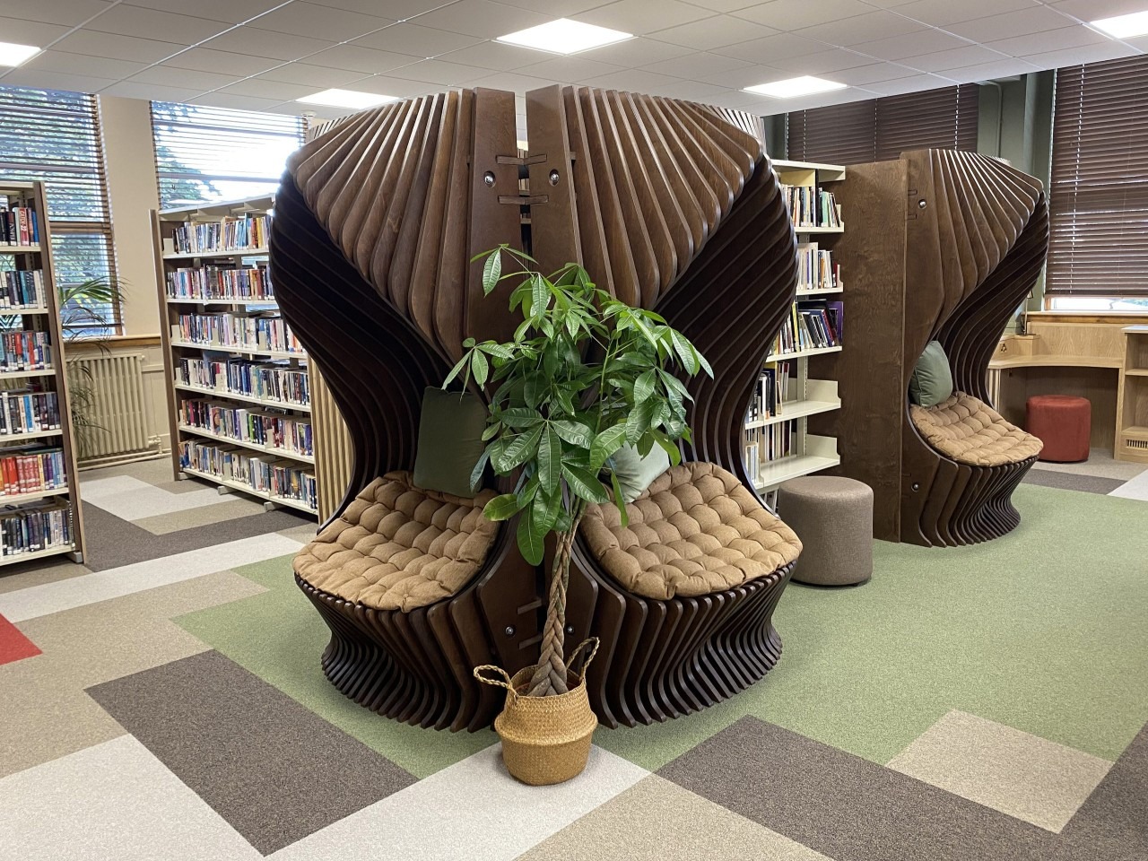 Innovative library chair